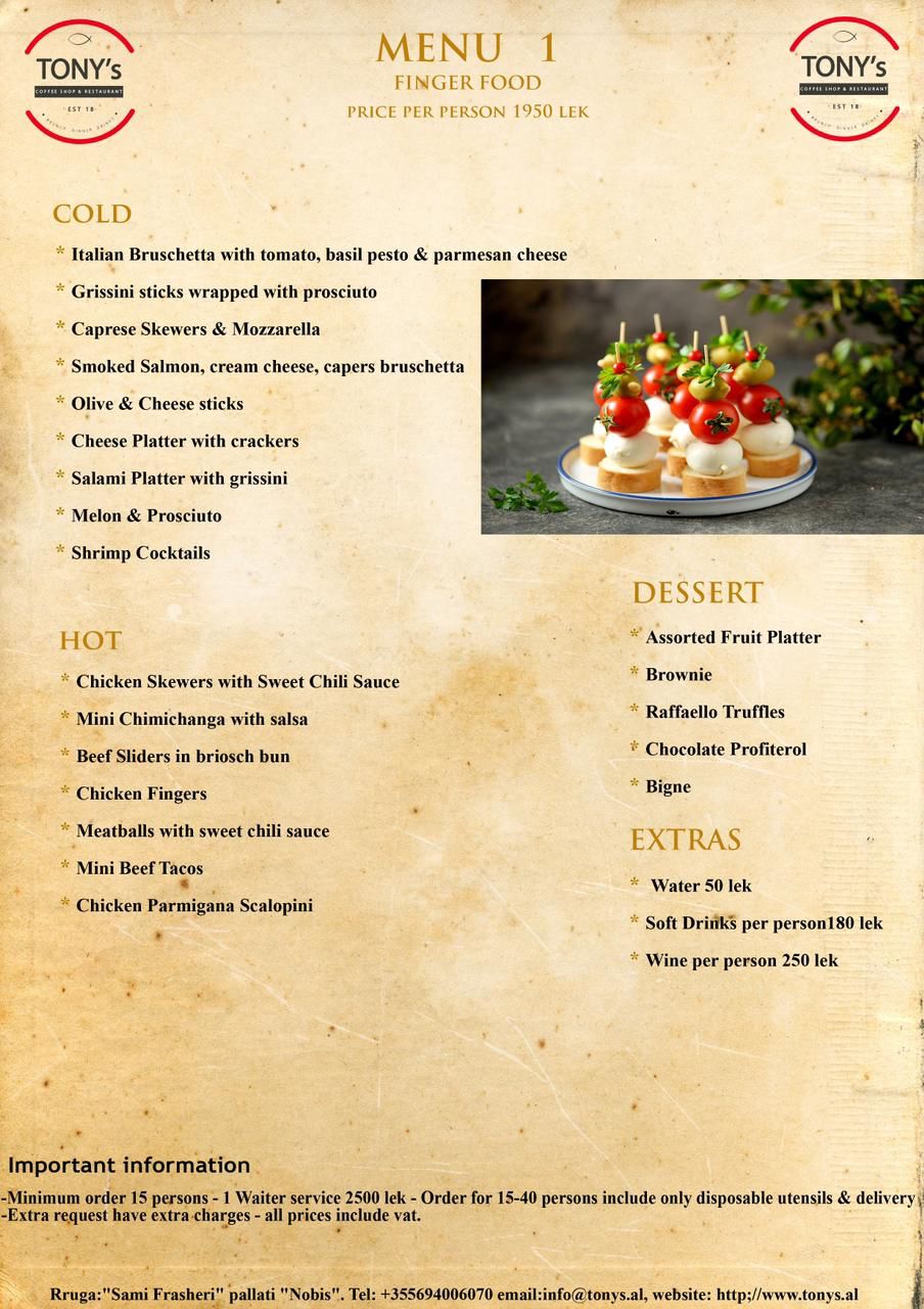 MENU 1 KATERING